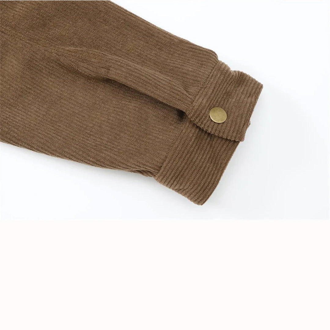 Patchwork Cargo Denim Jakke