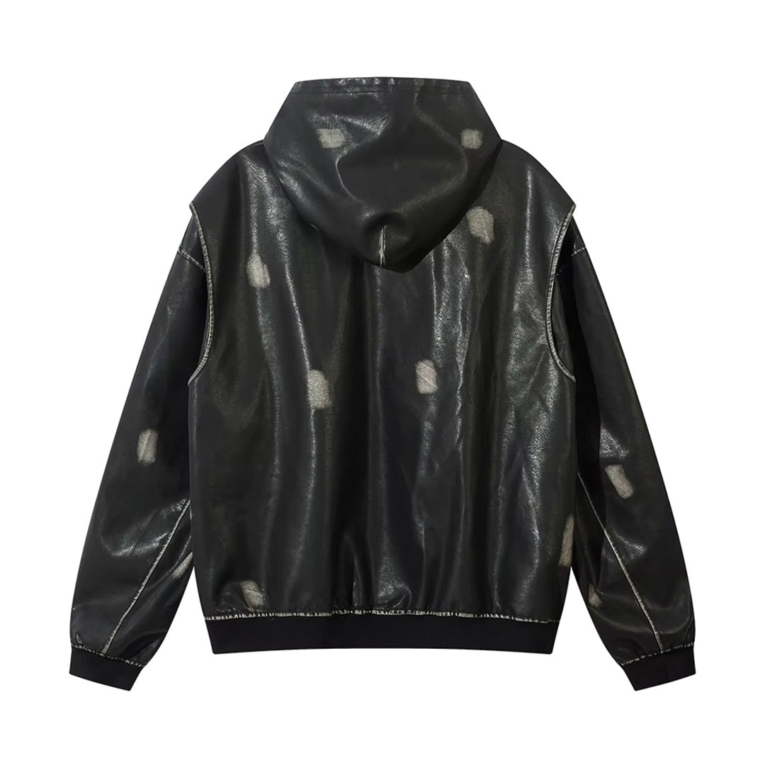 Patchwork Cargo Denim Jacket