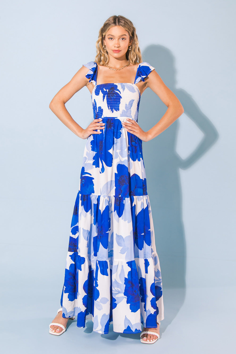 "FEEL LIKE MOVING" MAXI DRESS