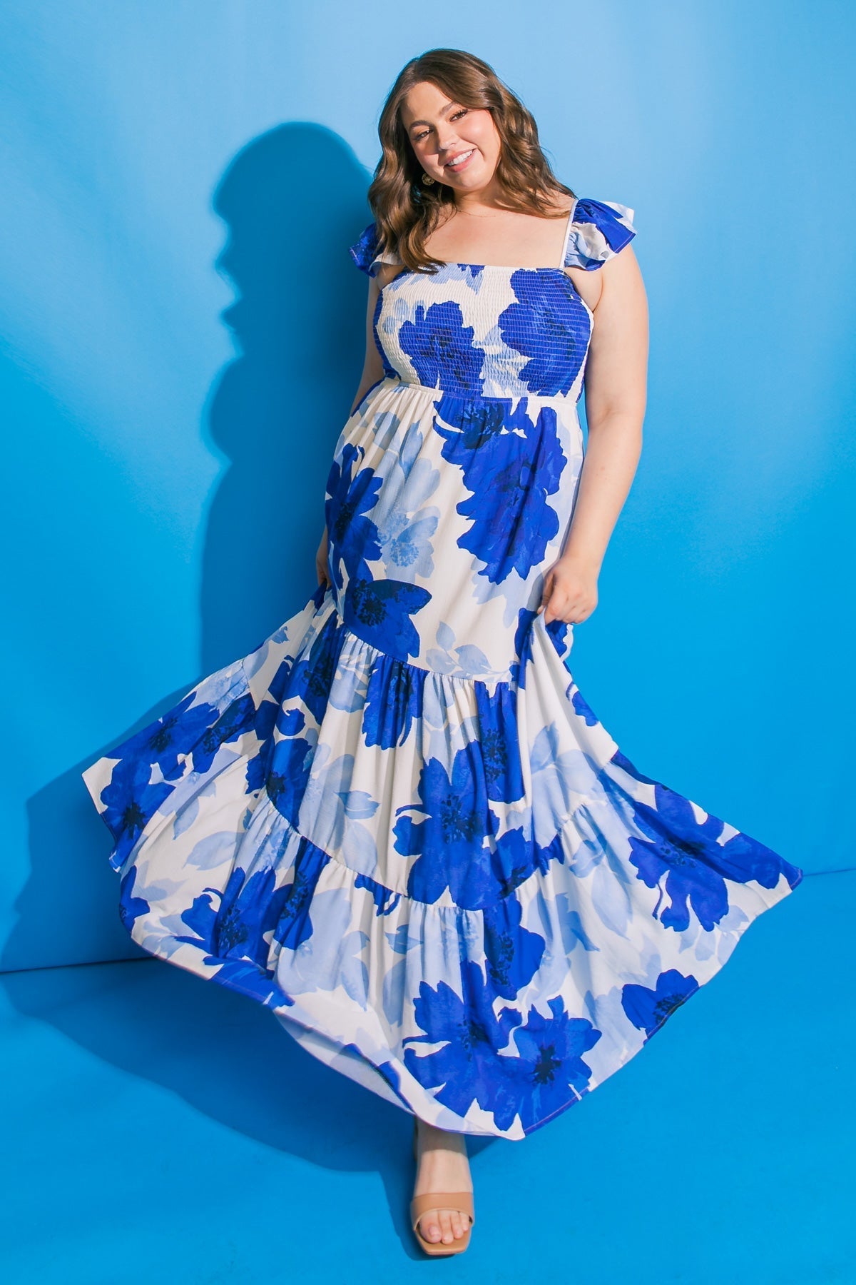 "FEEL LIKE MOVING" MAXI DRESS