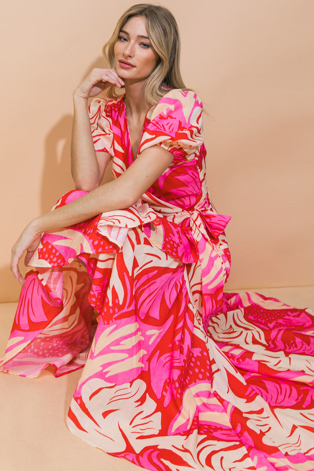 Chic Woven Maxi Dress