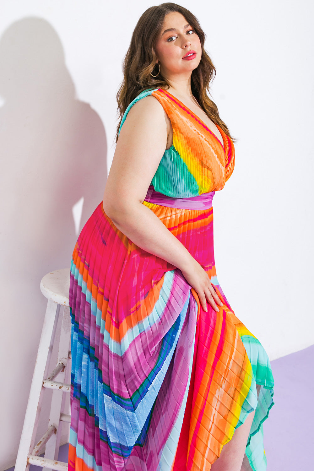 Shore Vacays Woven Maxi Dress