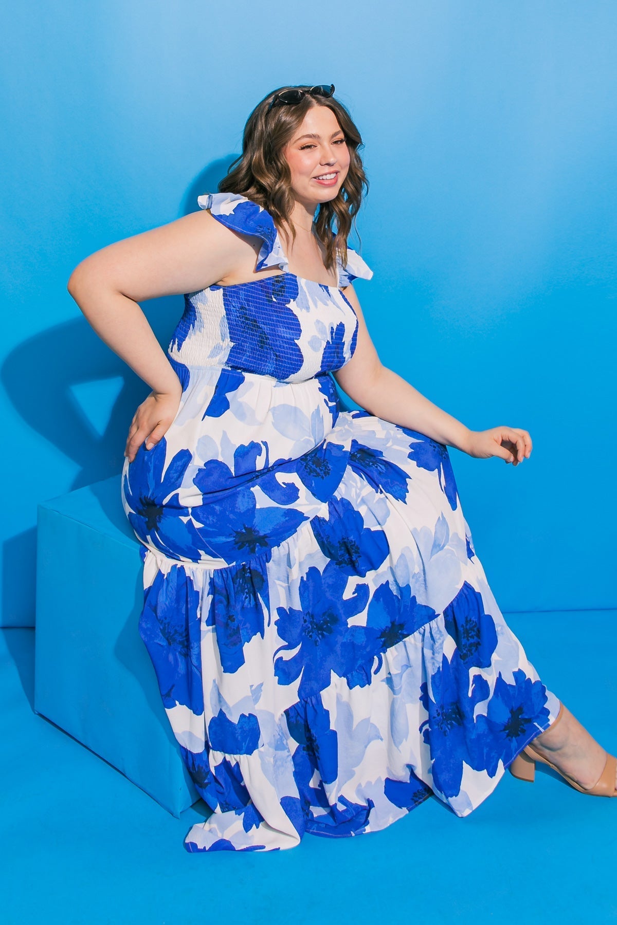 "FEEL LIKE MOVING" MAXI DRESS