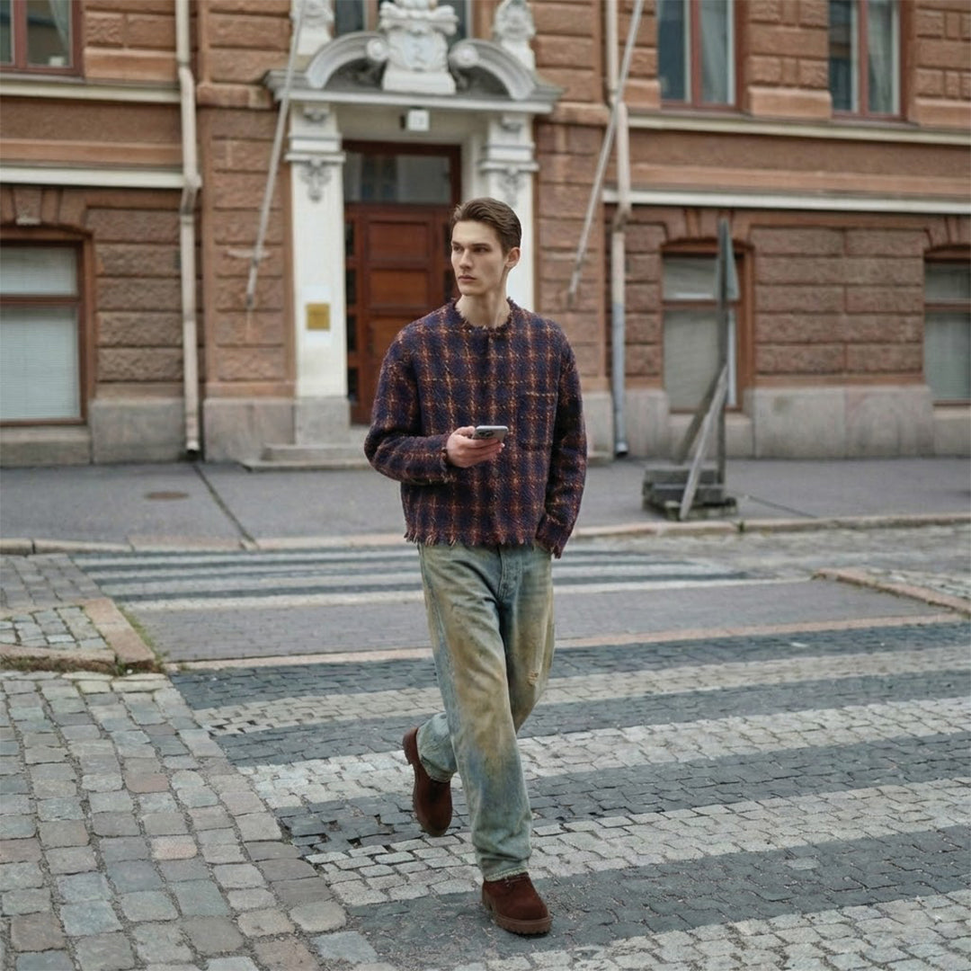 De Tweed Cardigan