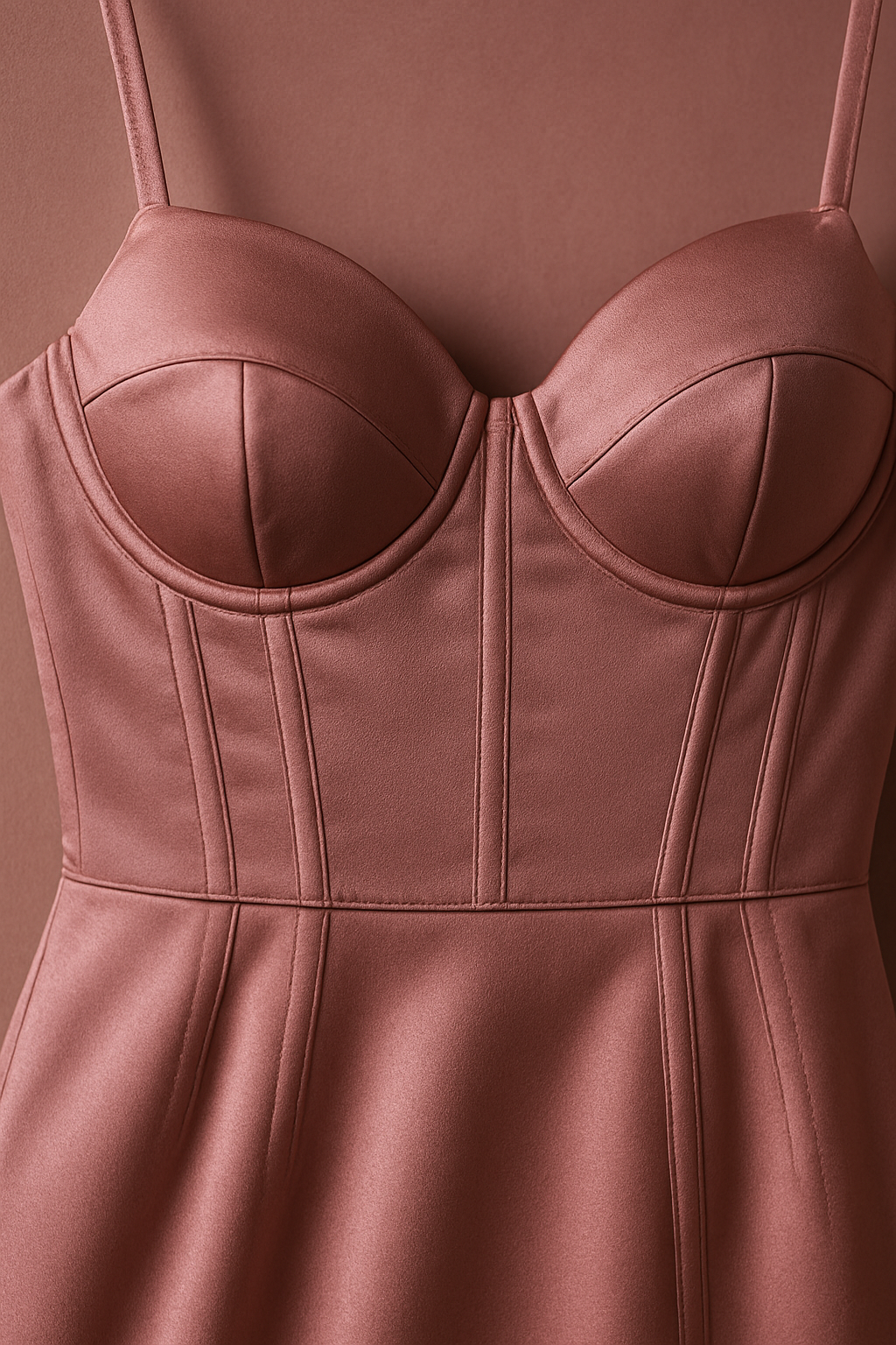Grace Note Corset Midi Dress - Detail Close-up